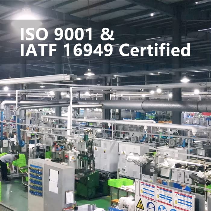 BDELI starter label specs showing model numbers and certification info
