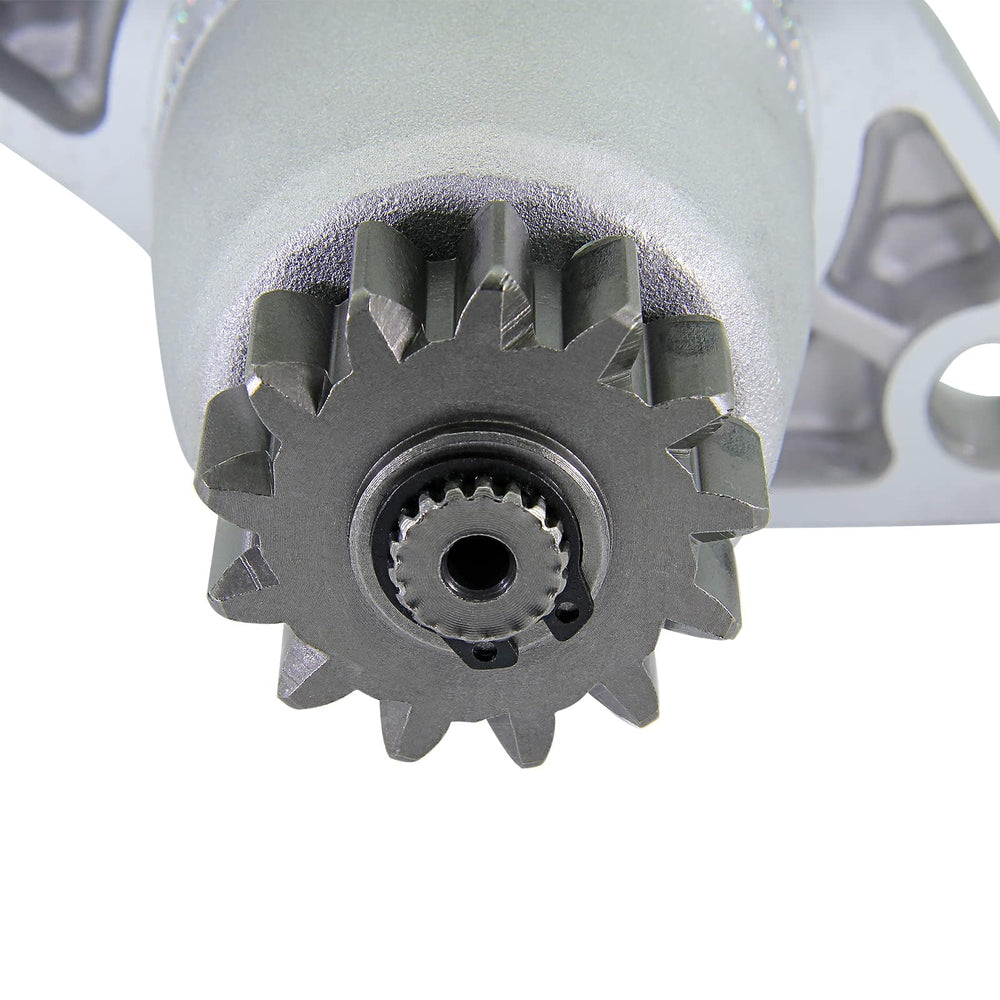 BDELI starter mounting points detail illustrating precise OEM-style alignment benefit