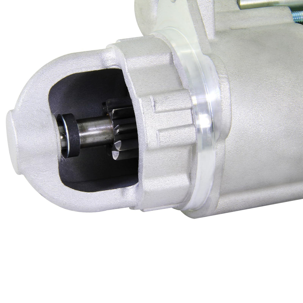 BDELI starter side mounting flange showing precise fit and stable mounting benefit