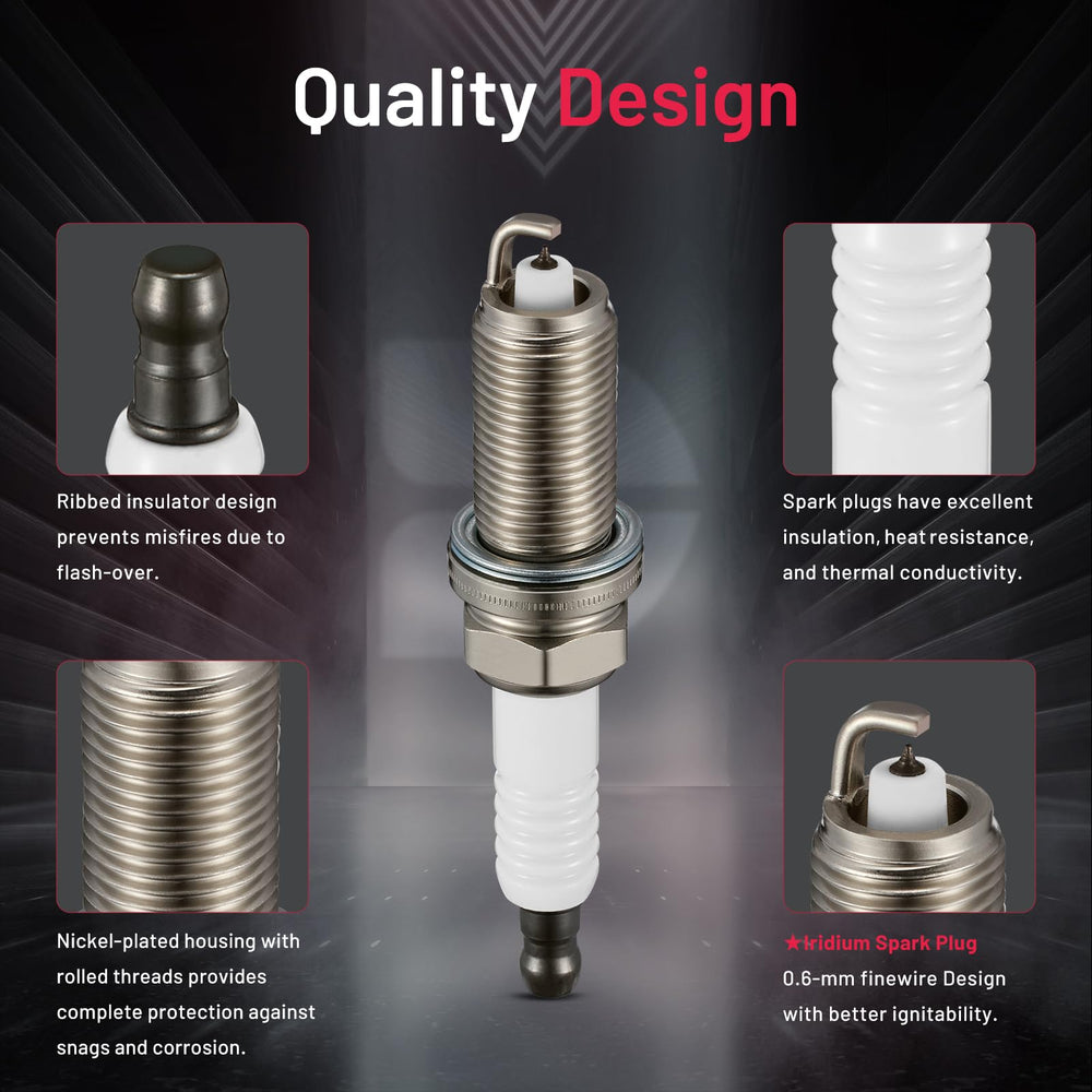 BDFHYK AP5325 ceramic insulator marking showing OE-level quality