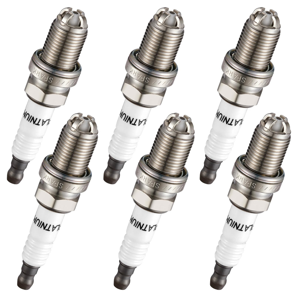 BDFHYK front packaging showing six spark plugs and benefits