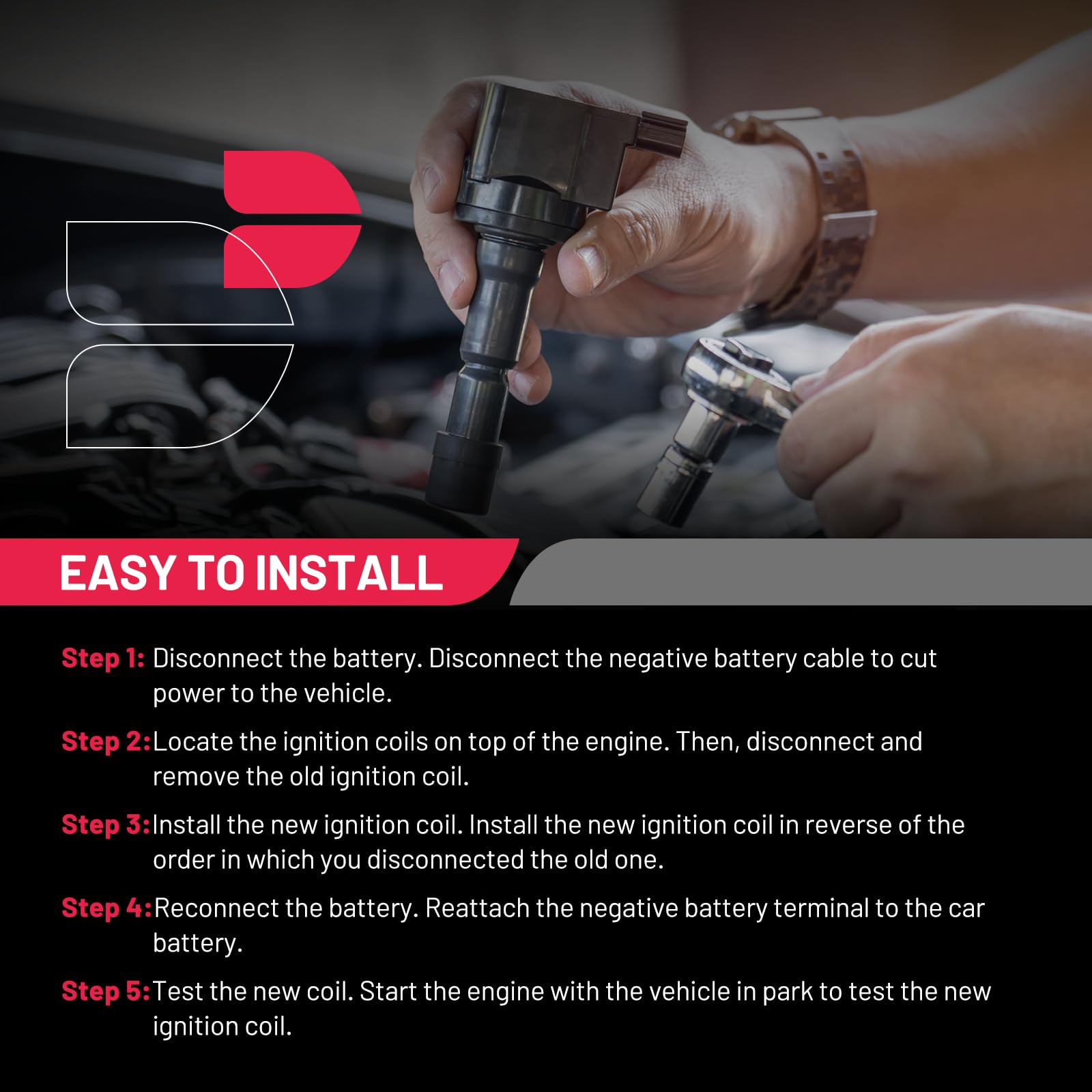 BDFHYK installation in garage lifestyle scene, illustrates easy DIY replacement