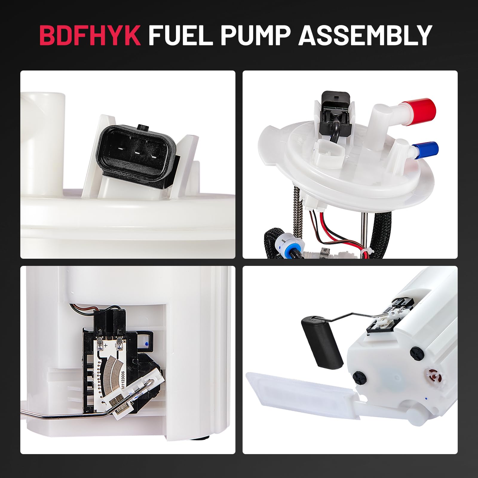 BDFHYK POM plastic housing close-up showing corrosion resistance