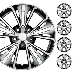 BDK front view of 16 inch hubcap set showing clean OEM-style appearance and instant curb appeal