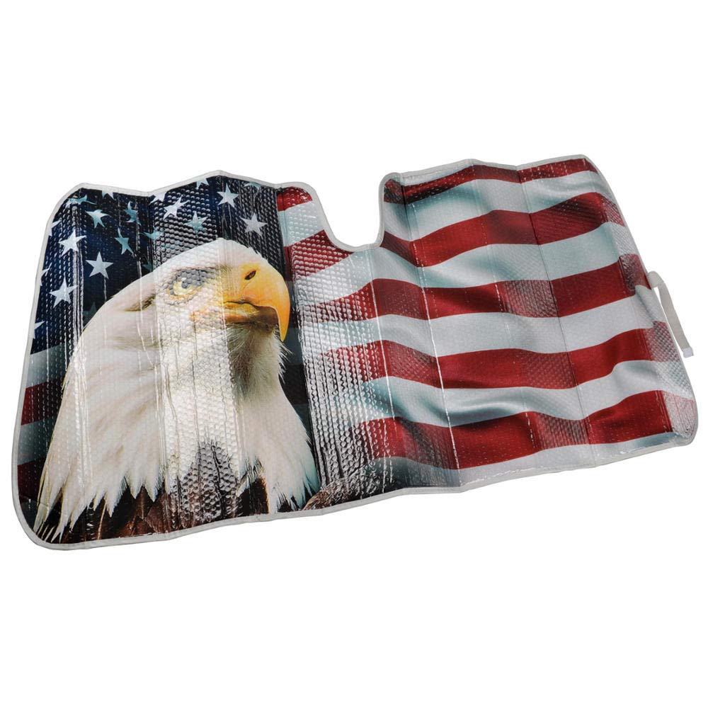 BDK close-up of bald eagle graphic showing durable print and vibrant colors