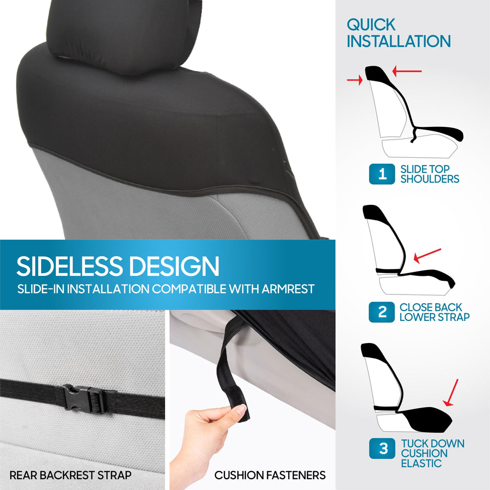 BDK hands installing cover showing easy three-step installation and quick setup