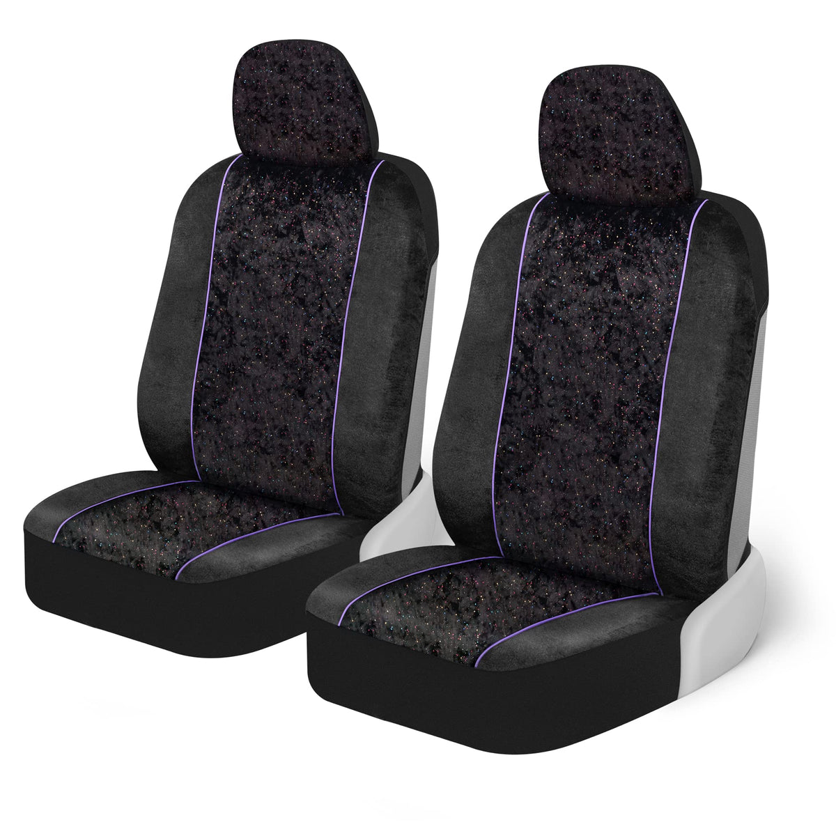 BDK front seats view showing glitter pattern and protection benefits