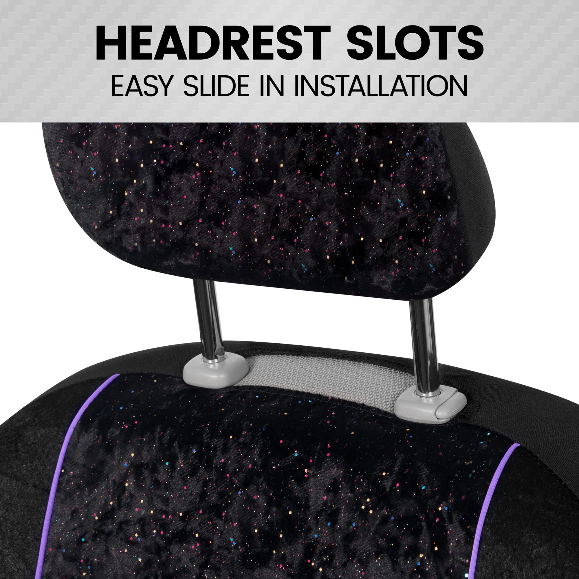 BDK matching headrest detail improving seat coordination and cleanliness