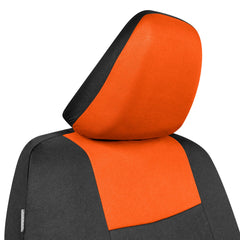 BDK headrest covers detail showing secure fit and matched design