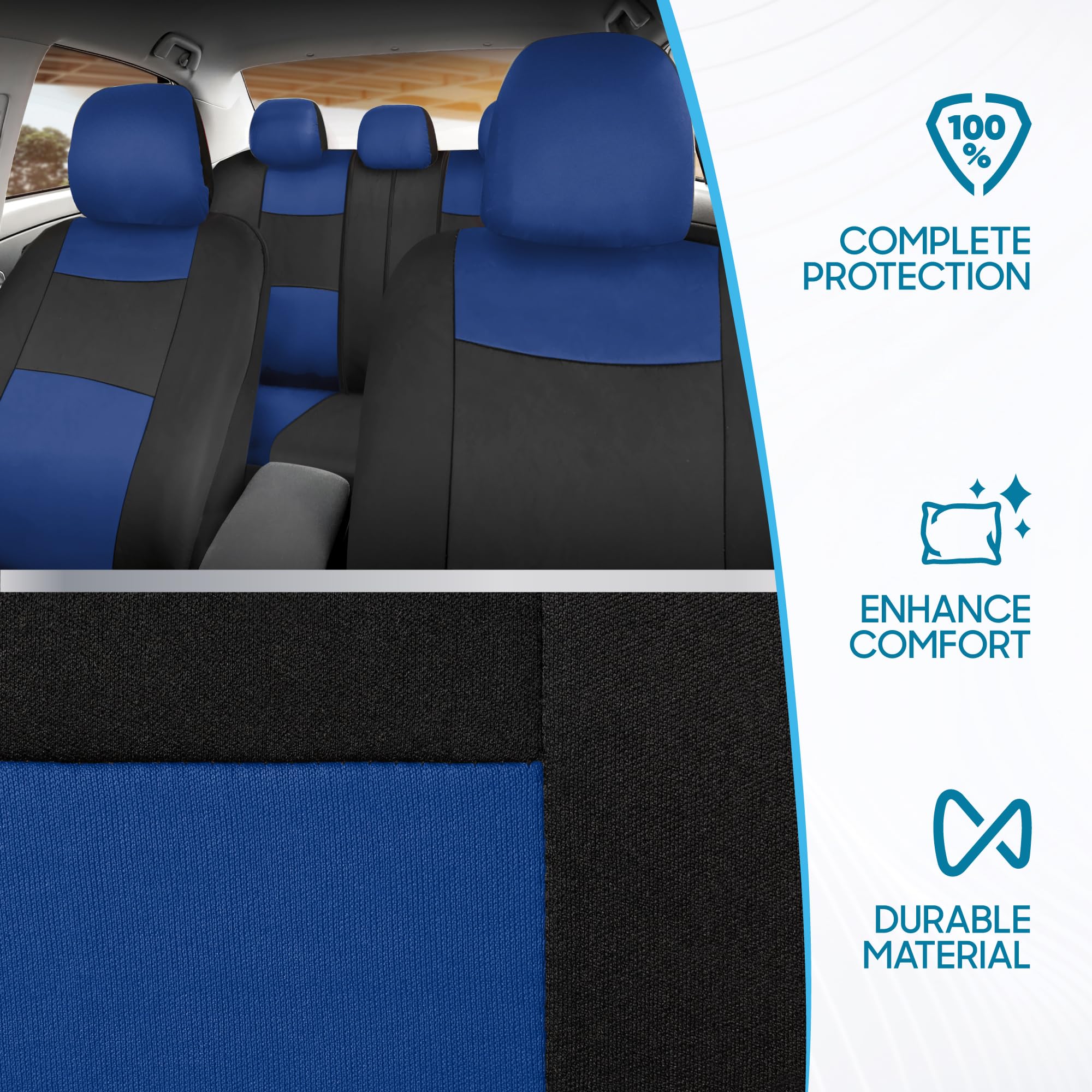 BDK installed front seat in car lifestyle displaying immediate upgrade