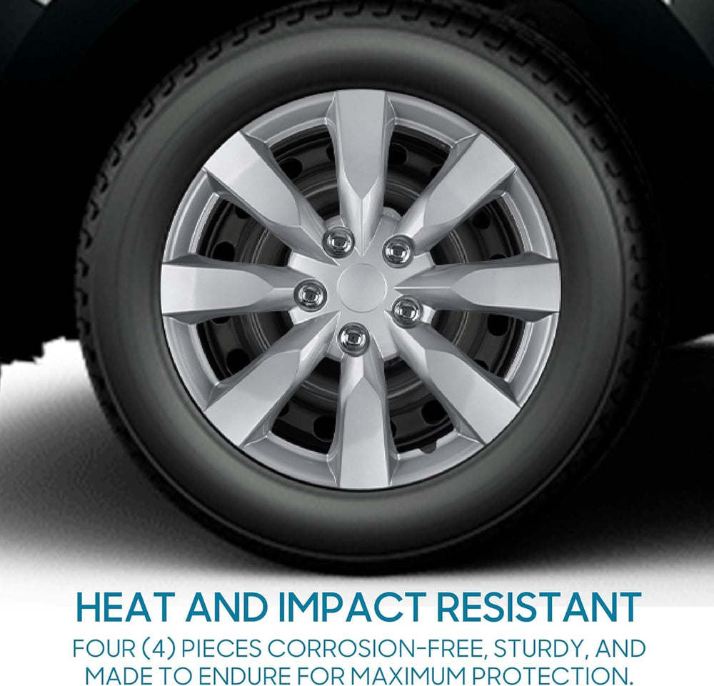 BDK hubcaps installed on vehicle showing upgraded curb appeal and protection