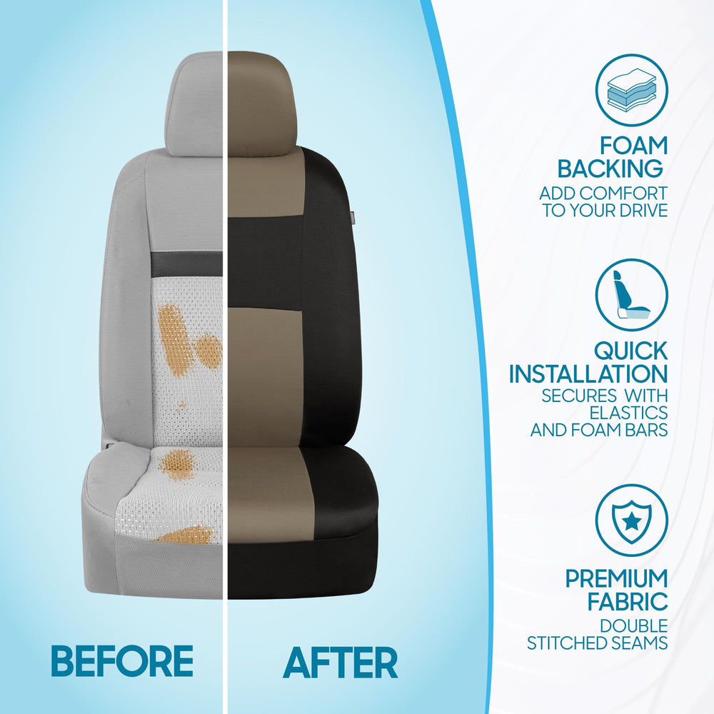 BDK installed on passenger side showing breathable comfort