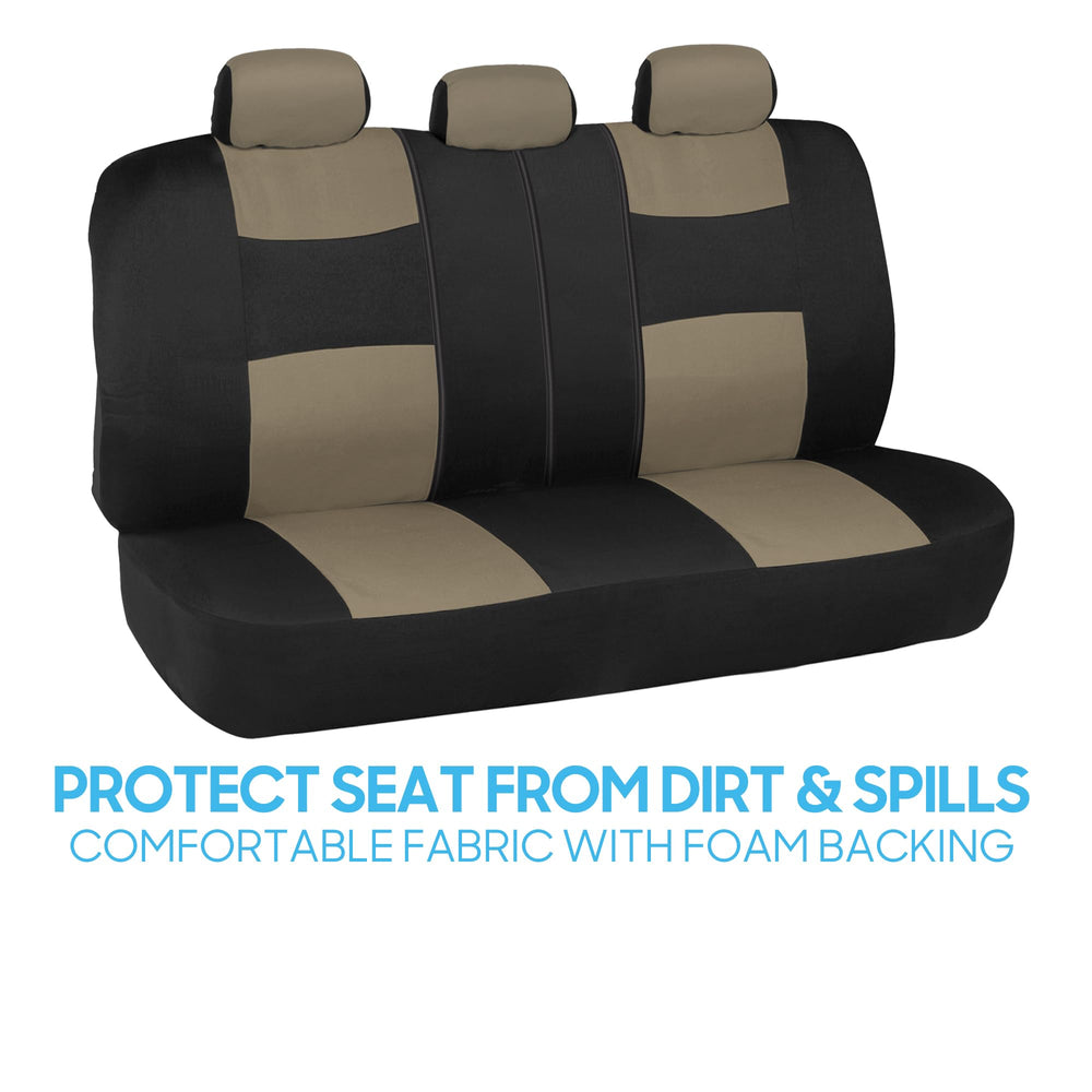 BDK seatback access illustrating compatibility with pockets
