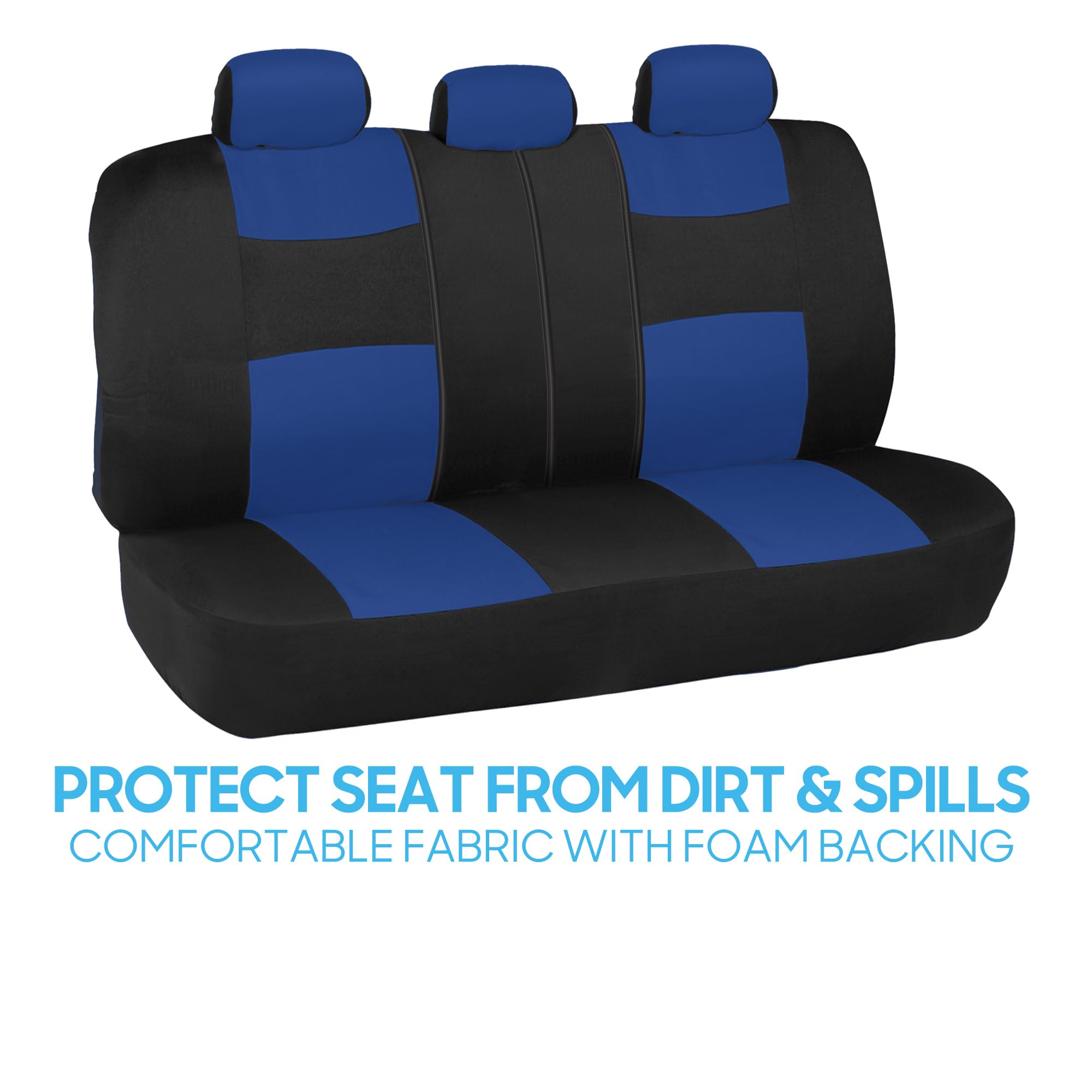 BDK seat cover strap and hook detail showing secure installation benefit