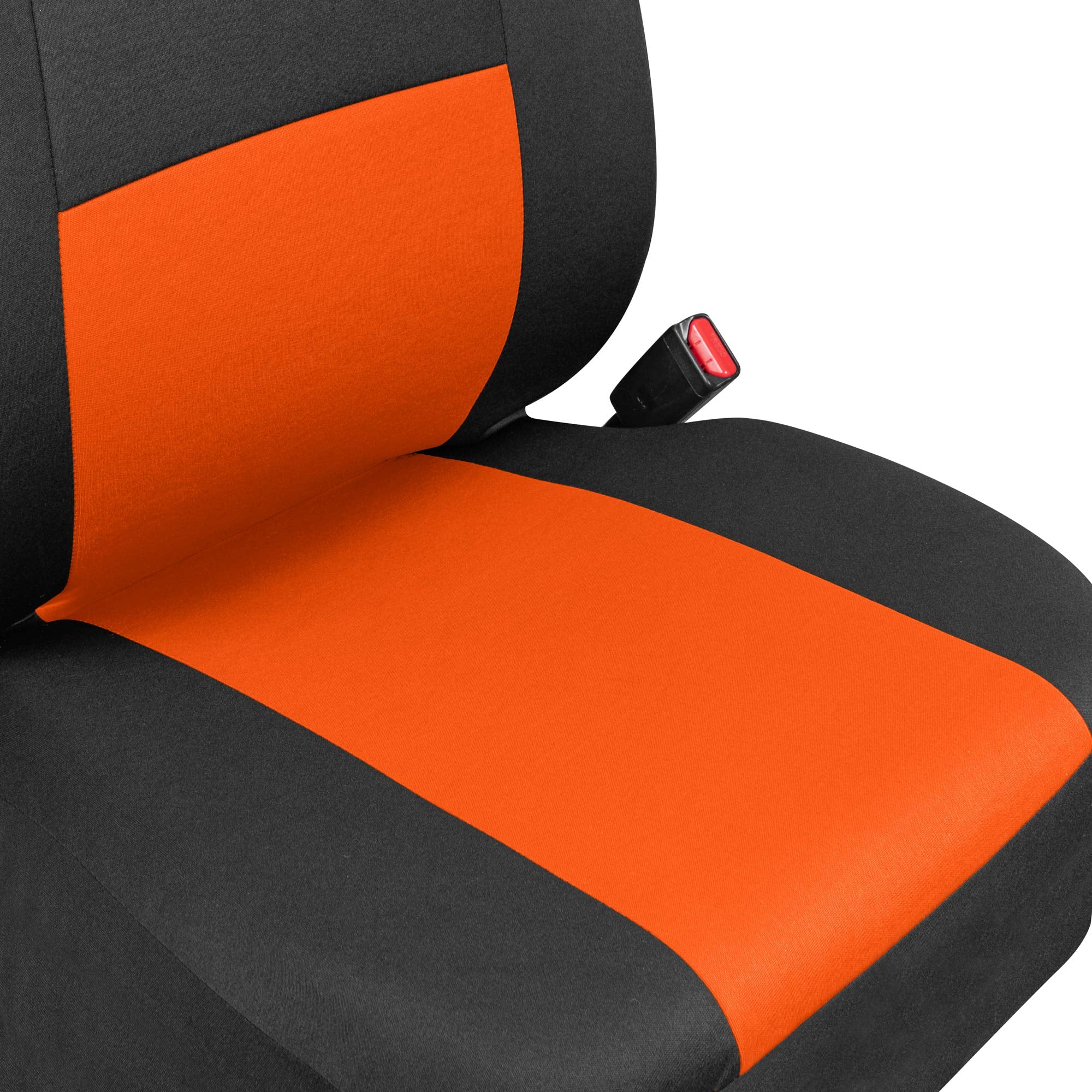 BDK driver seated on cover demonstrating comfort and breathable material