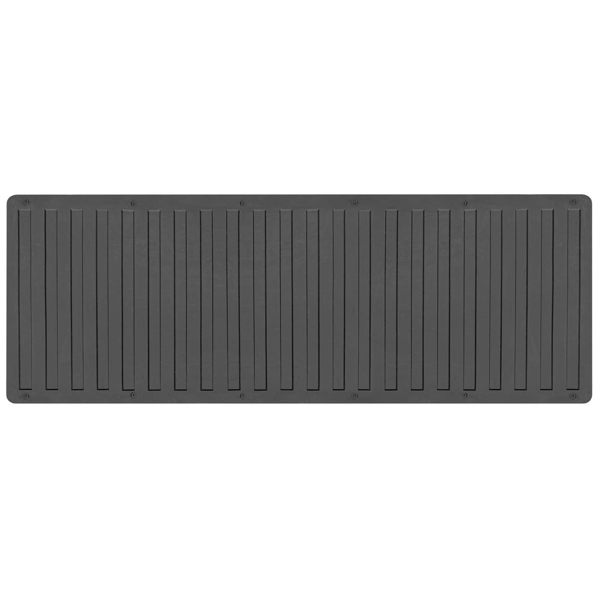 BDK tailgate mat front view showing full coverage and heavy-duty protection