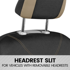 BDK covers installed in SUV, demonstrating universal fit benefit