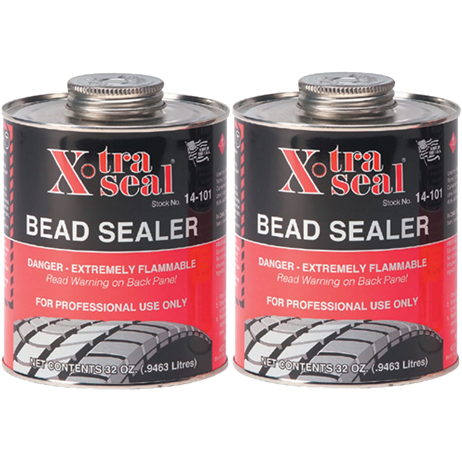 Bead Sealer front can with brush showing easy application and reliable sealing