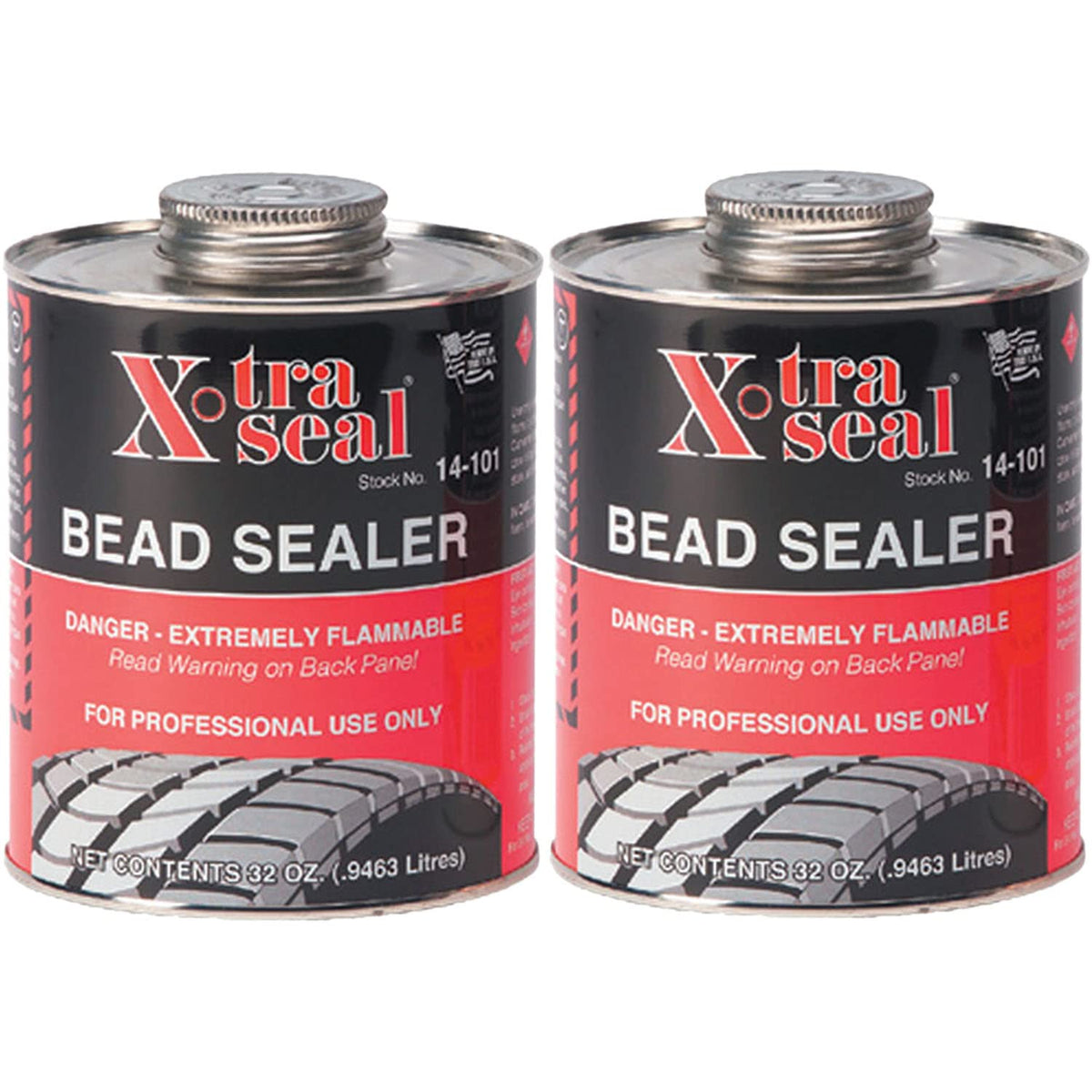 Bead Sealer front can with brush showing easy application and reliable sealing