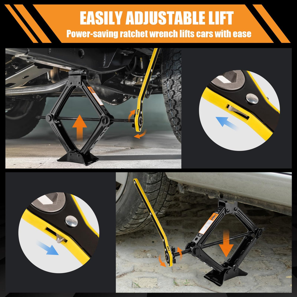 Beaiguna assembled in use lifting an SUV to illustrate safe, stable elevation