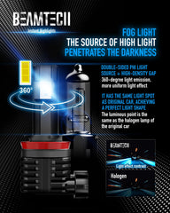 BEAMTECH bulb installed in fog housing improves road clarity