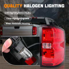 BeamTrack installed on Chevy Silverado rear illustrating restored rear visibility
