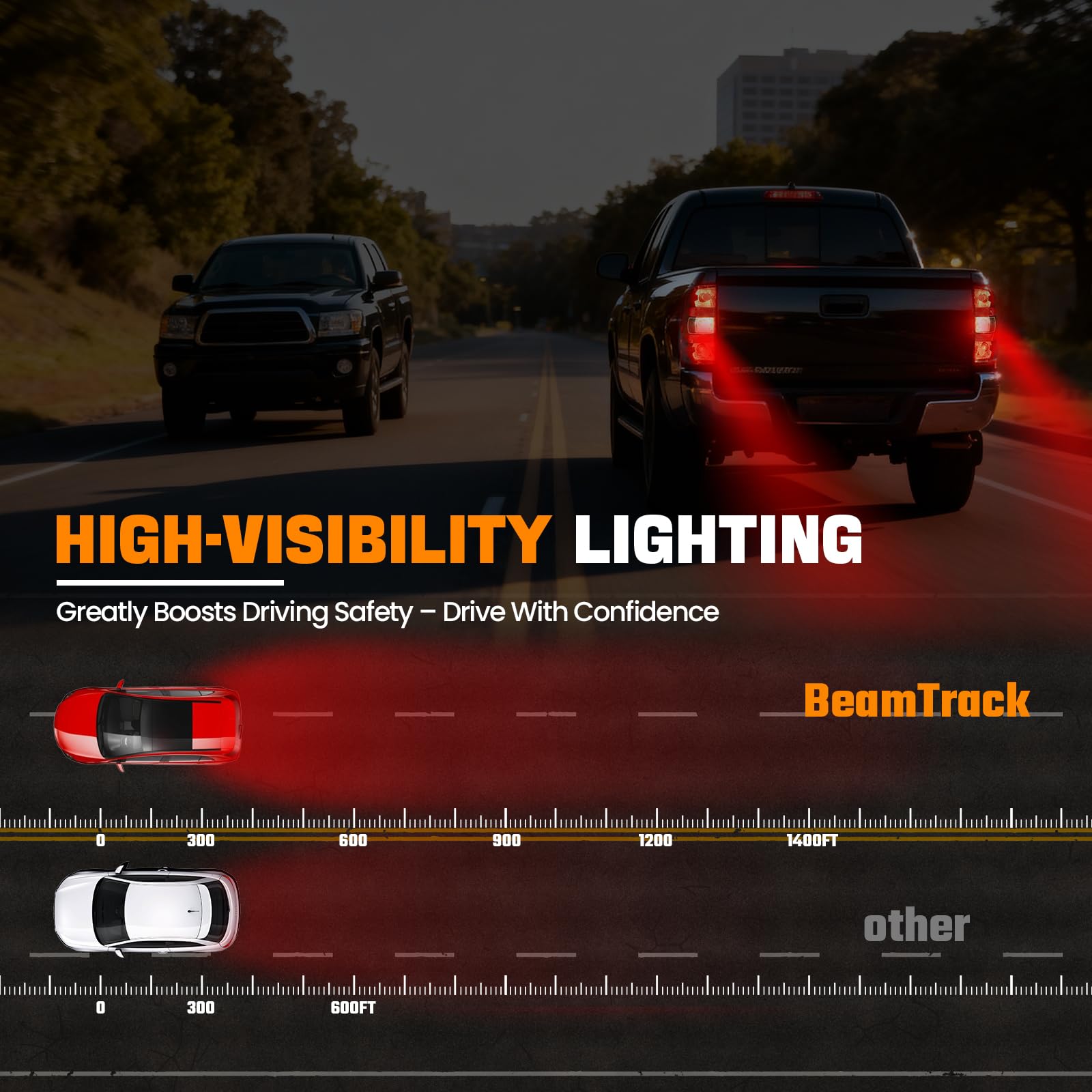 BeamTrack taillight installed on Silverado rear demonstrating restored functionality and look