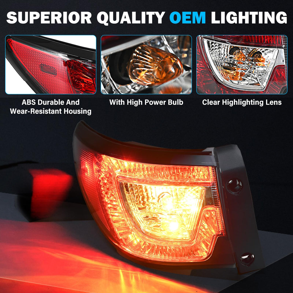 BeamTrack tail light installed on a 2015 Traverse showing exact fit