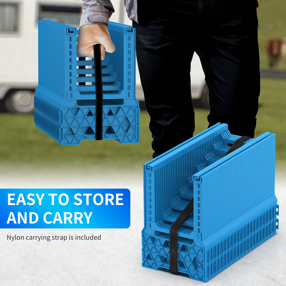 BEBOBLY installed at campsite demonstrating obstacle clearance