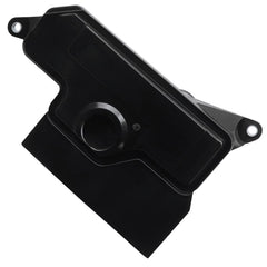 Beck/Arnley filter installed in transmission illustrating proper placement and service benefit