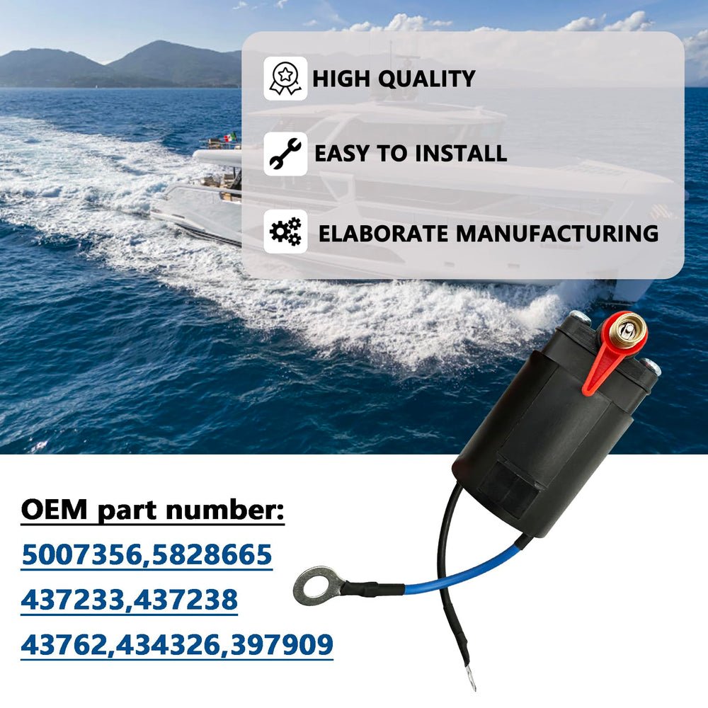Beefento installed on an outboard demonstrating correct fit and operation