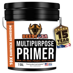 BEEST primer front gallon showing packaging and coverage benefit