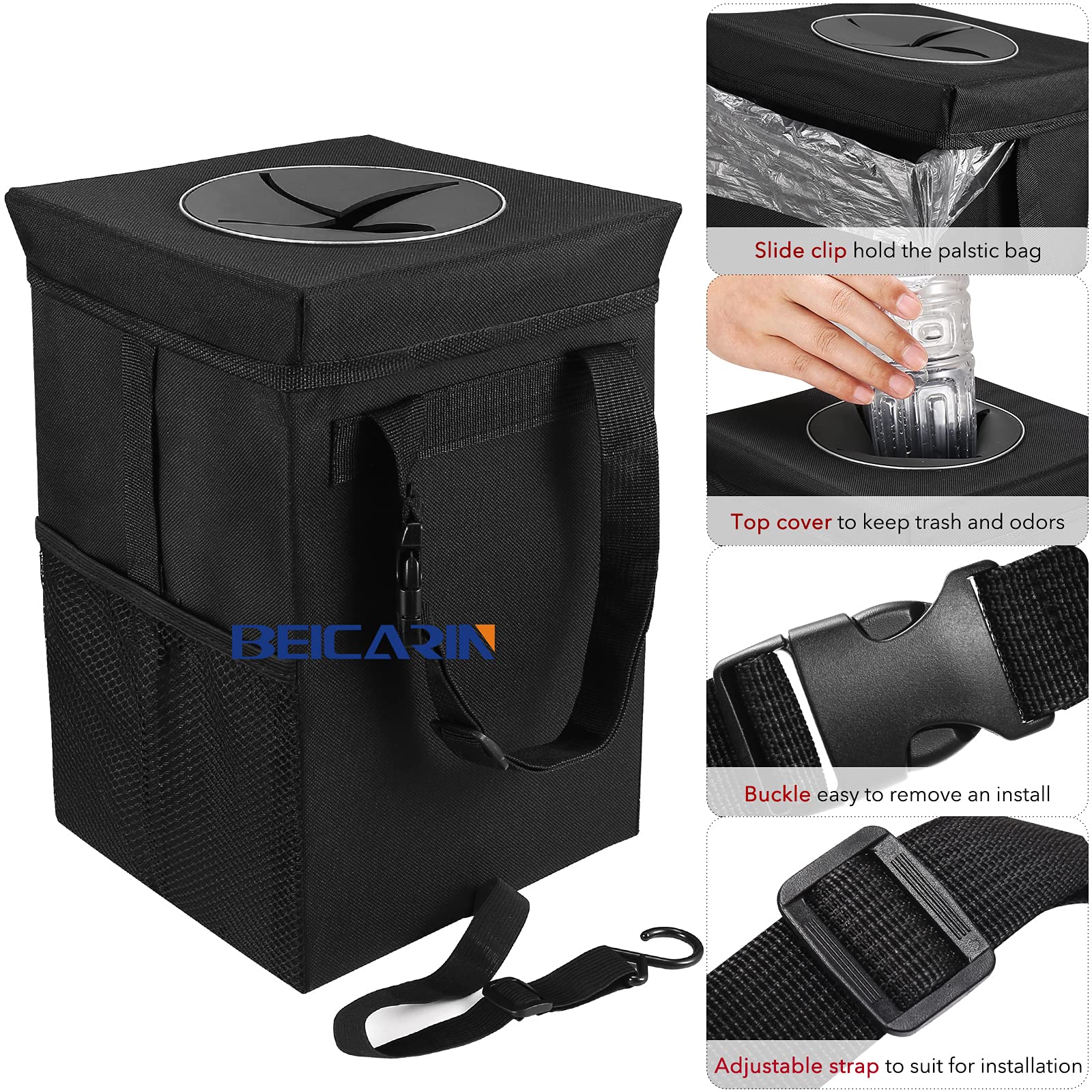 Beicarin folded flat for storage saving space when unused