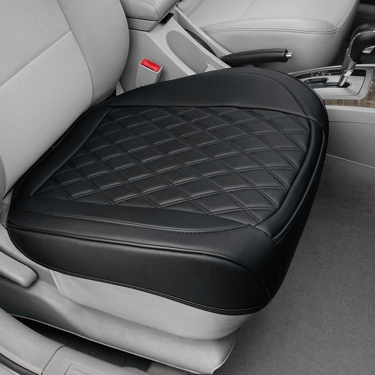 BEITK front seat cover displayed on seat provides clean protective finish