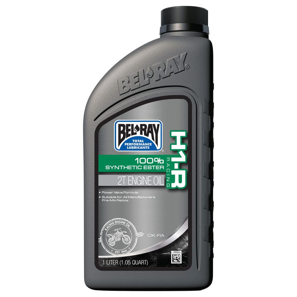 Bel-Ray H1-R front packaging 1L showing label and benefits