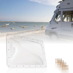 Beleeb front view clear skylight dome showing fit and bright natural light benefit