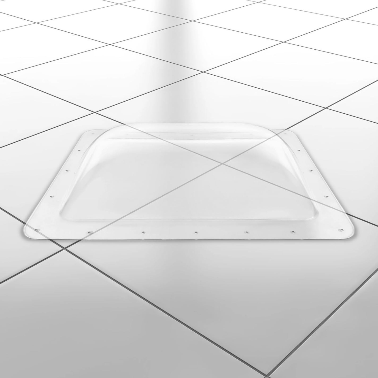 Beleeb packaging showing dome and 20 screws for complete installation benefit