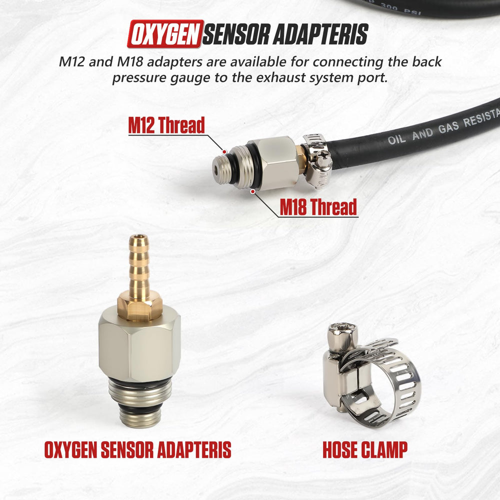 BELEY M12 and M18 adapters displayed for universal exhaust port fitment benefit