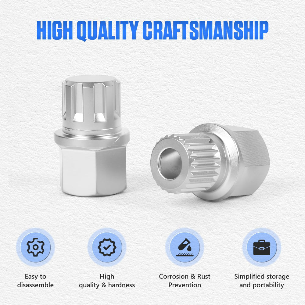 BELEY sockets neatly organized in case for quick selection benefit