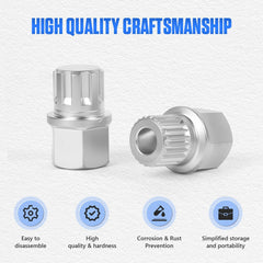 BELEY sockets neatly organized in case for quick selection benefit