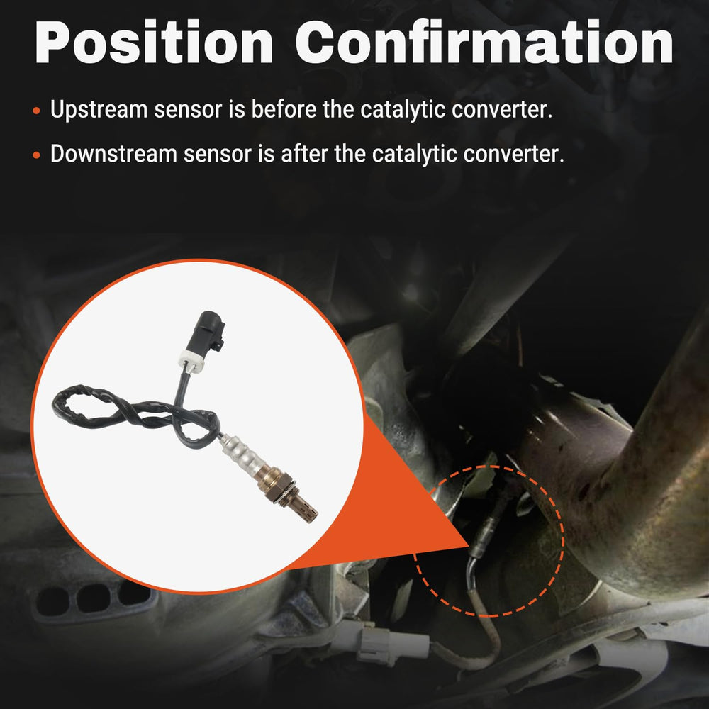 BELKEBIR downstream sensor mounted on exhaust pipe aiding emissions control