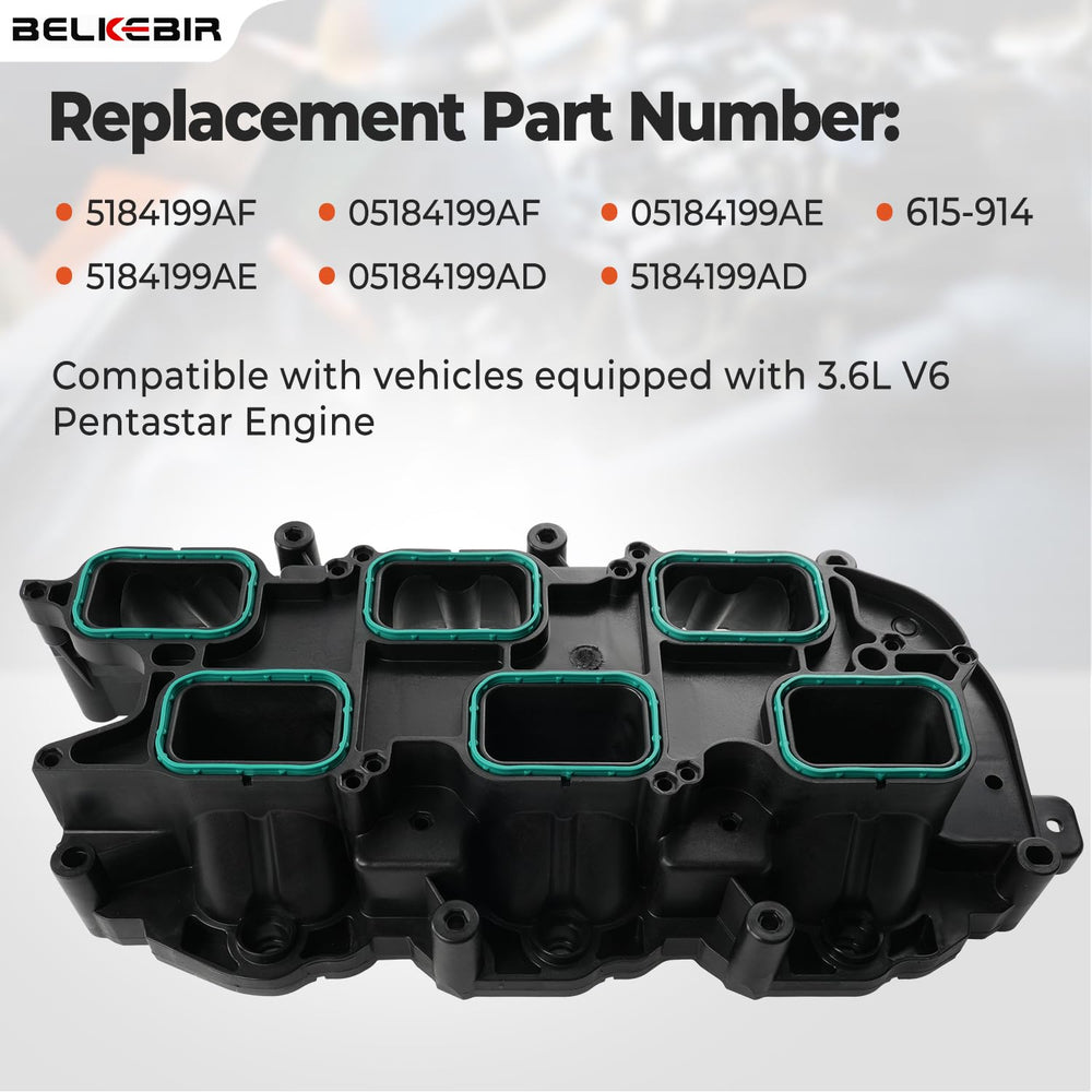 BELKEBIR detailed view of mounting ports for accurate OEM alignment benefit