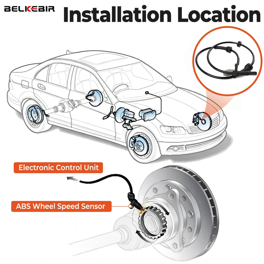 BELKEBIR sensor being installed in garage setting demonstrating straightforward repair