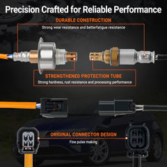 BELKEBIR sensor thread close-up highlighting corrosion-resistant housing for durable exhaust mounting