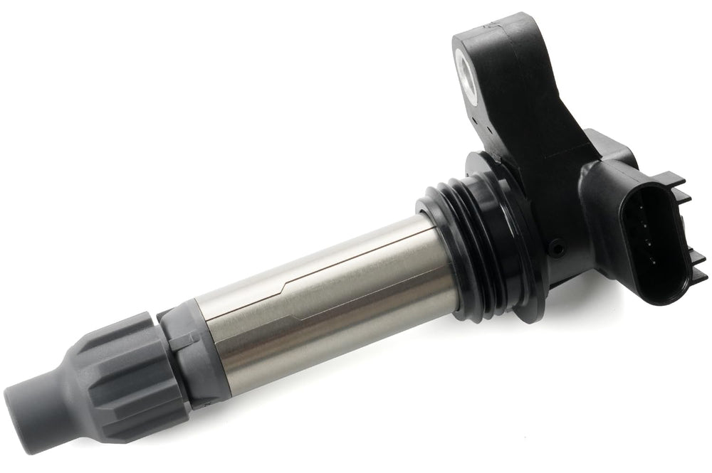 BELKEBIR coil and plug next to ruler demonstrating correct size fit