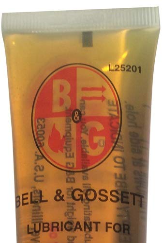 Bell & Gossett close-up of screw cap and nozzle, shows easy one-handed dispensing benefit