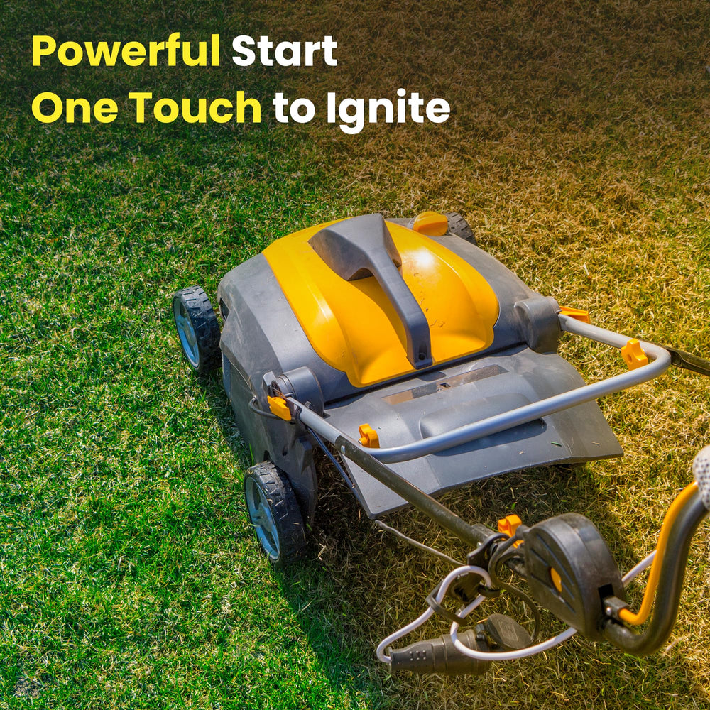 BELLINGO starter on a ride-on mower showing reliable starts in field use