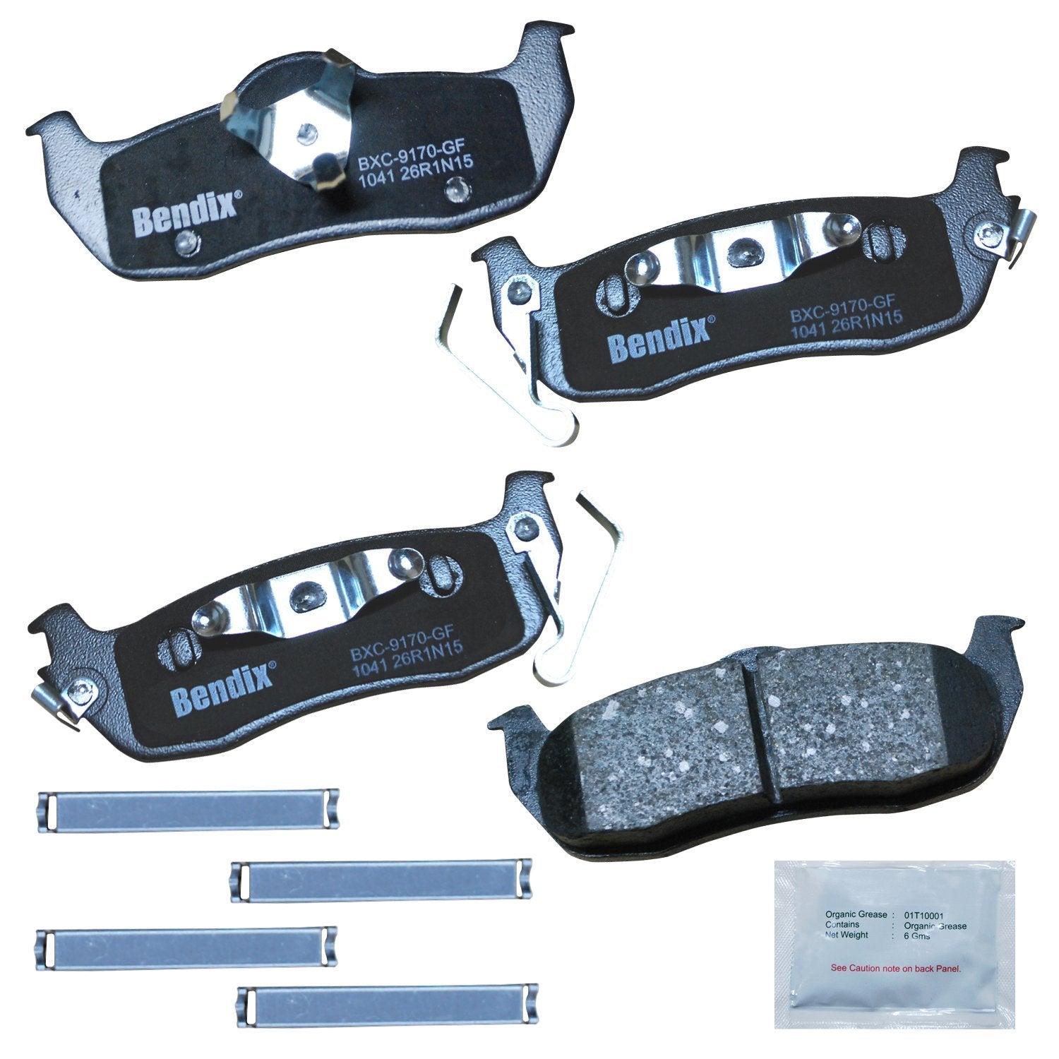 Bendix Priority1 front packaging showing OE-fit confidence and clear labeling