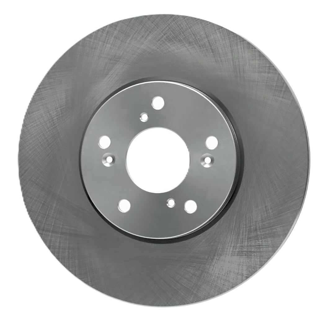 Bendix front rotor front view showing precise fit for easy installation