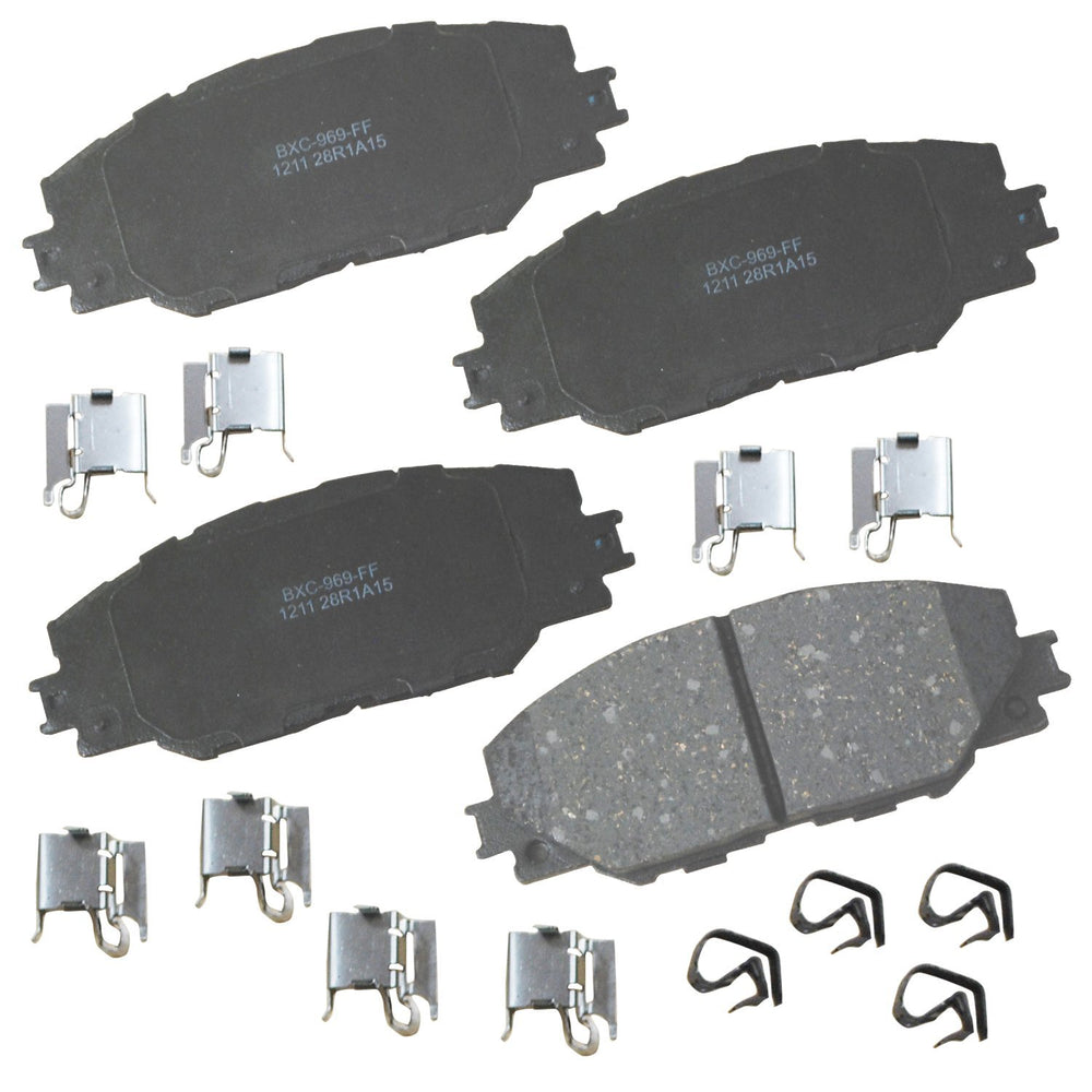 Bendix SBC1211 package showing new front pads for easy replacement